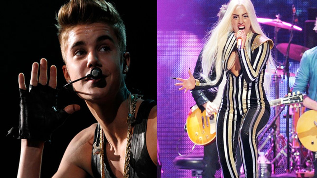 Justin Bieber y Lady Gaga, entre los músicos más influyentes menores de 30 años