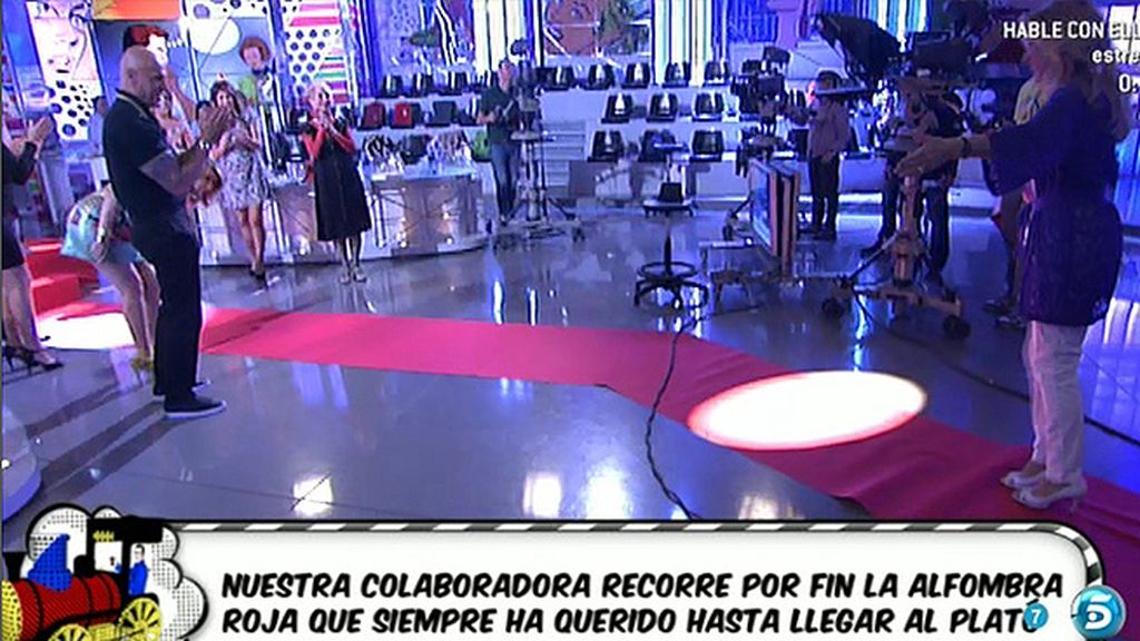 Recorre la alfombra roja que siempre había deseado