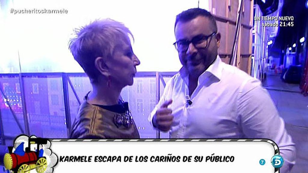 Karmele, a Jorge: "Siempre te metes conmigo"