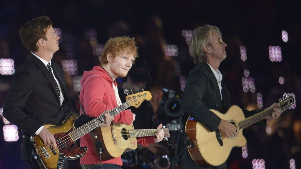 El cantante Ed Sheeran