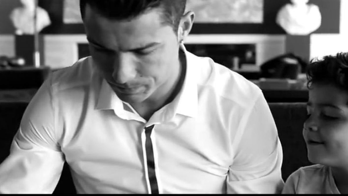 Cristiano Ronaldo en una campaña publicitaria para Tag Heuer