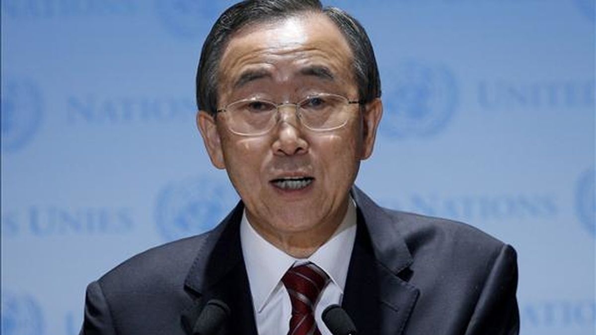 La confirmación de la liberación de Solecki se produjo a través de un comunicado del secretario general de la ONU, Ban Ki-moon, en el que expresó su satisfacción porque el estadounidense se encontraba a salvo. EFE/Archivo