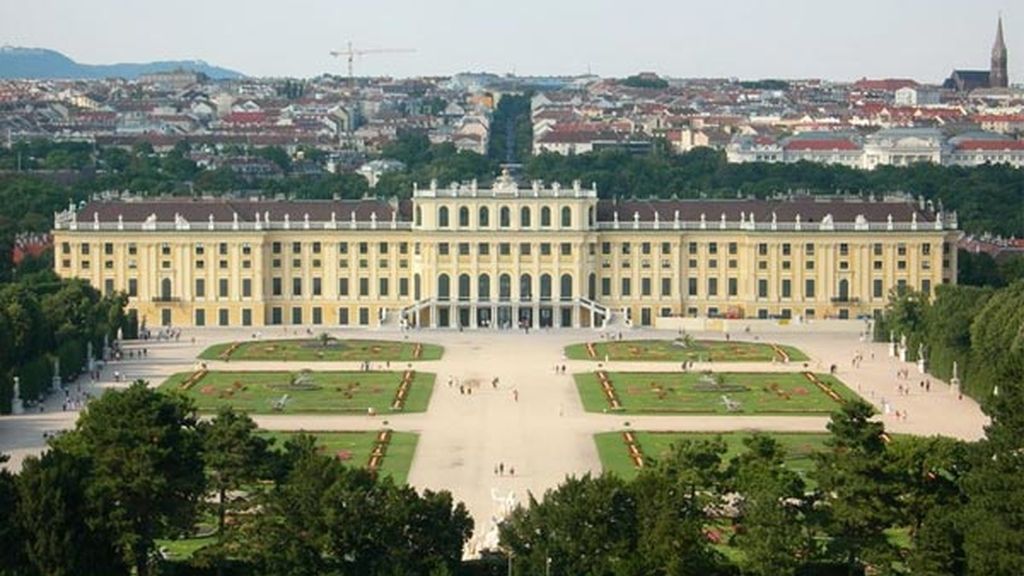 Palacio de Schoenbrunn en Viena (Austria)
