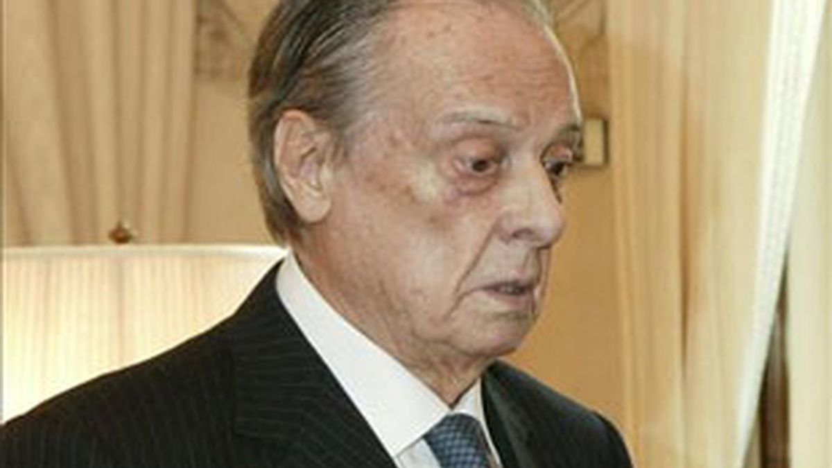 El ex jefe de la Casa del Rey y asesor privado de Don Juan Carlos, Sabino Fernández Campo, fallecido este lunes en Madrid a los 91 años. Foto: EFE.