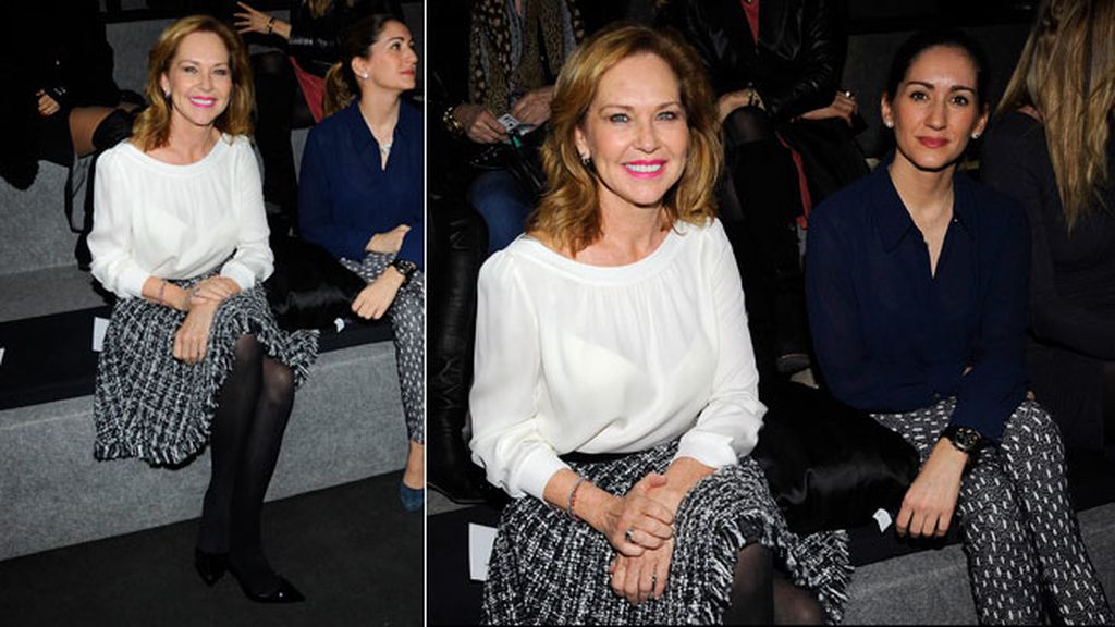 Ana María Rodríguiez en el desfile de Roberto Torretta