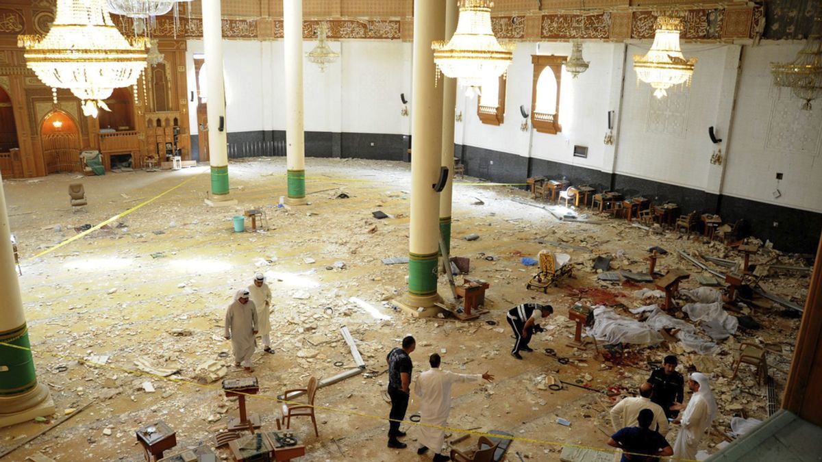 Atentado contra una mezquita en Kuwait