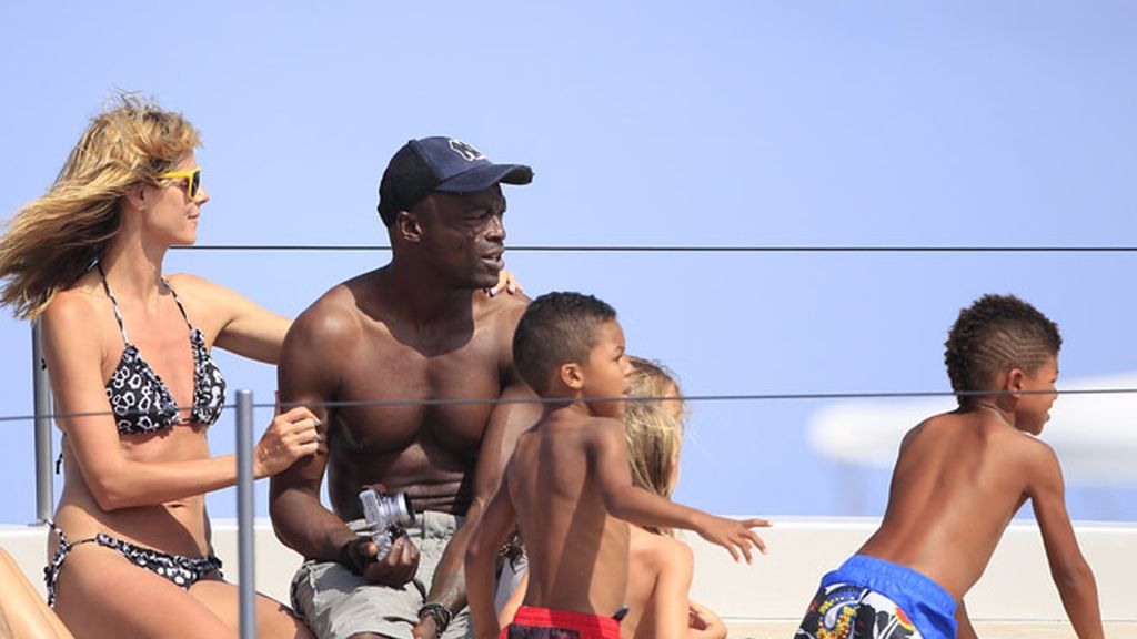 Seal, el marido de Heidi Klum, sano y salvo tras el traumatismo por caerse en el yate