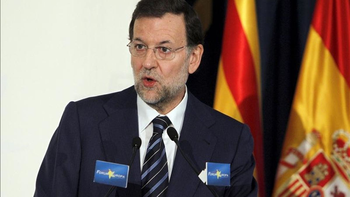 El líder del PP, Mariano Rajoy. EFE/Archivo