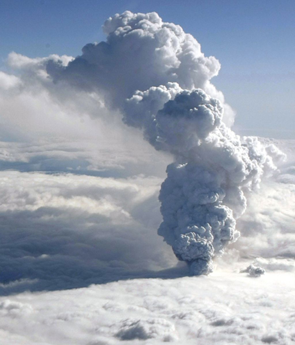 El volcán que ha causado el caos aéreo en Europa