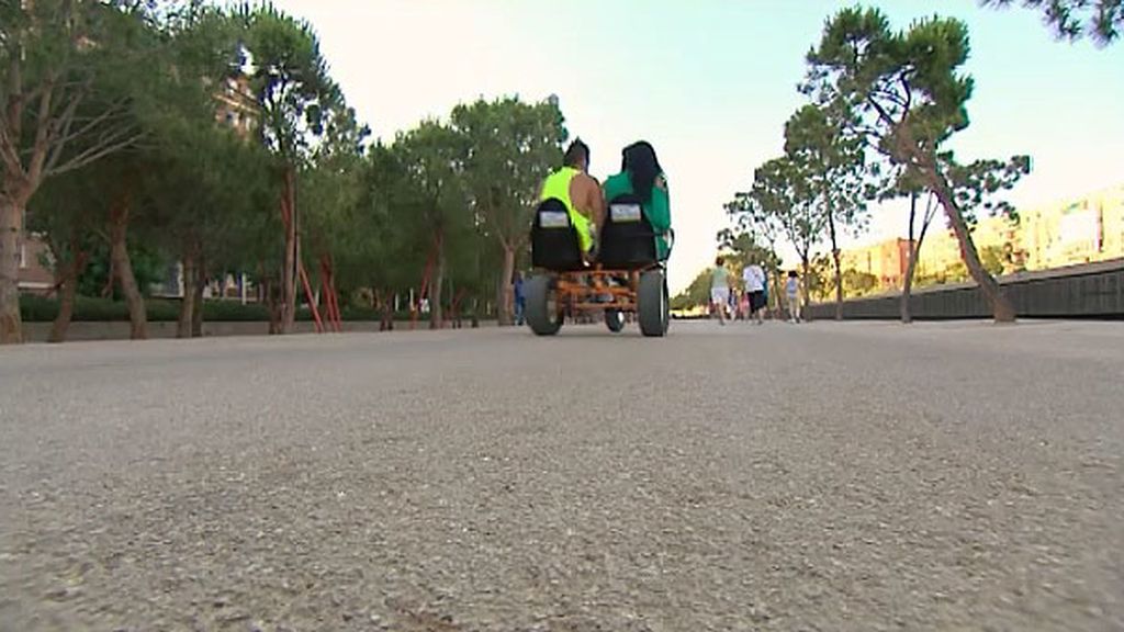 Álvaro, Luis Carlos y el ‘vehículo del amor’