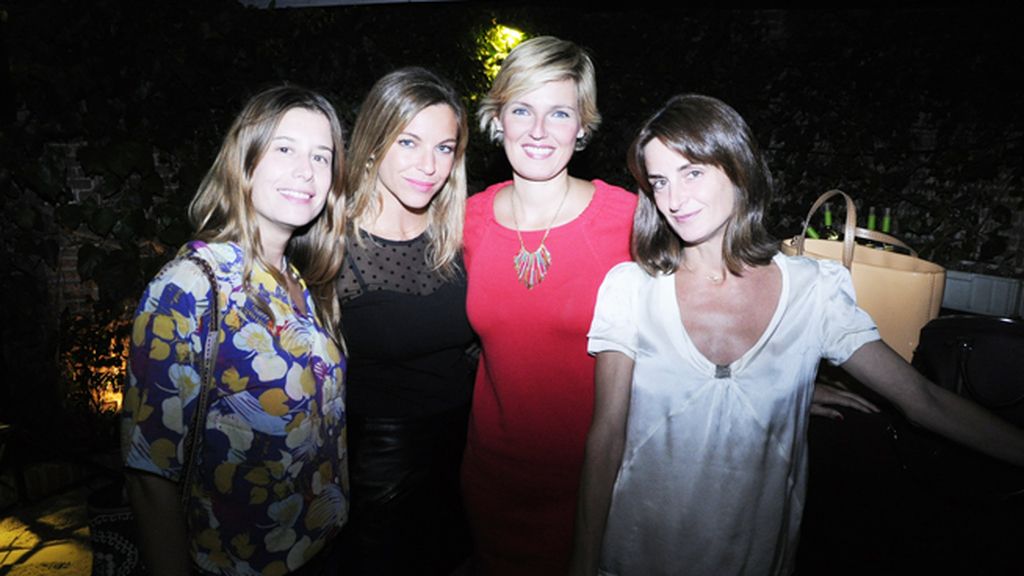 Mariola Kugler, María Juan de Sentmenat, Patricia Conrado y María Fitz-James