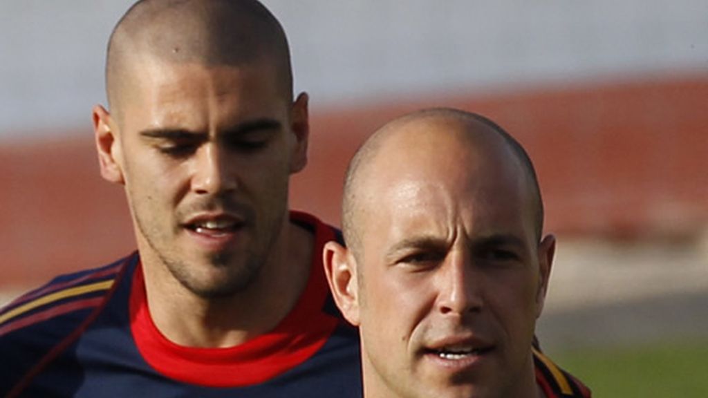 Pepe Reina y Víctor Valdés