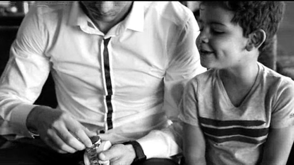 El Cristiano más tierno con su Junior