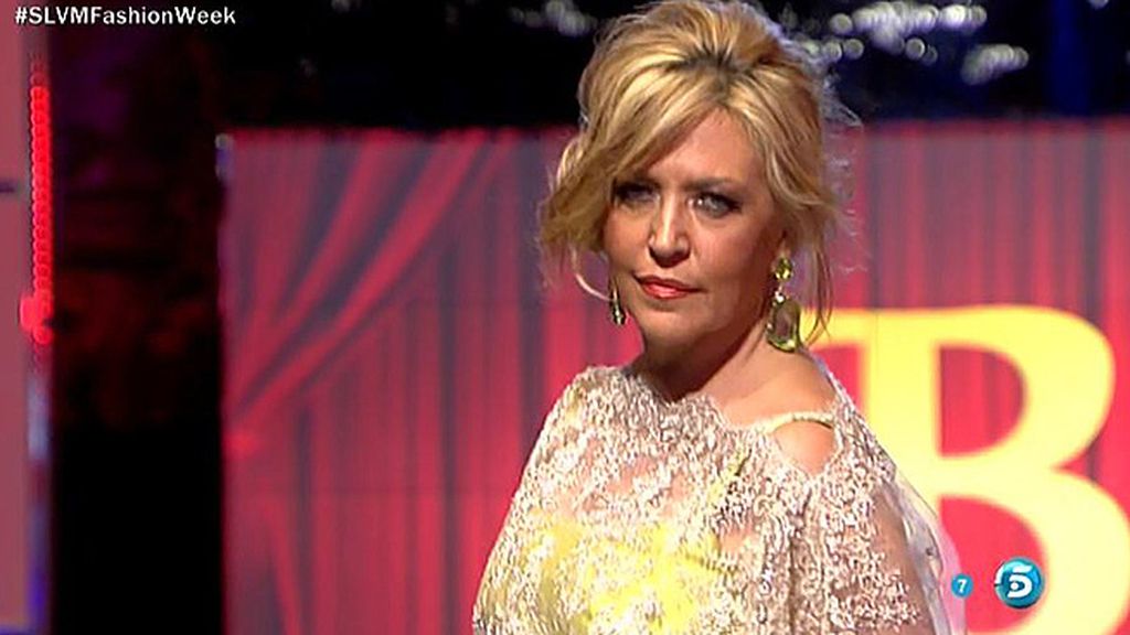 Gema López impacta por su forma de desfilar