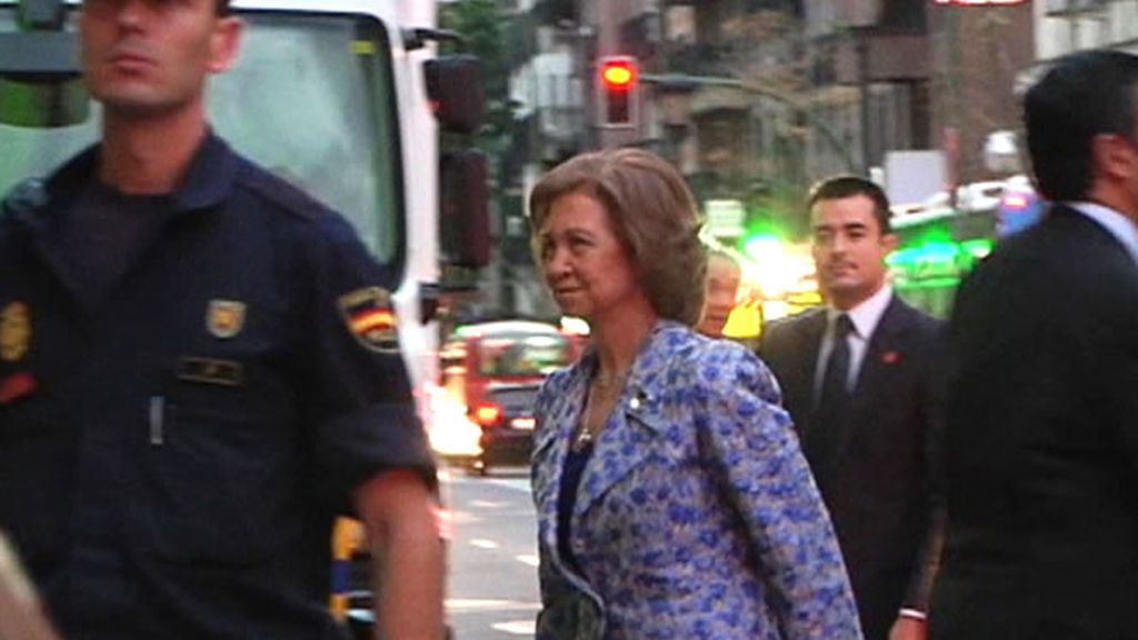 La reina, en la calle Atocha