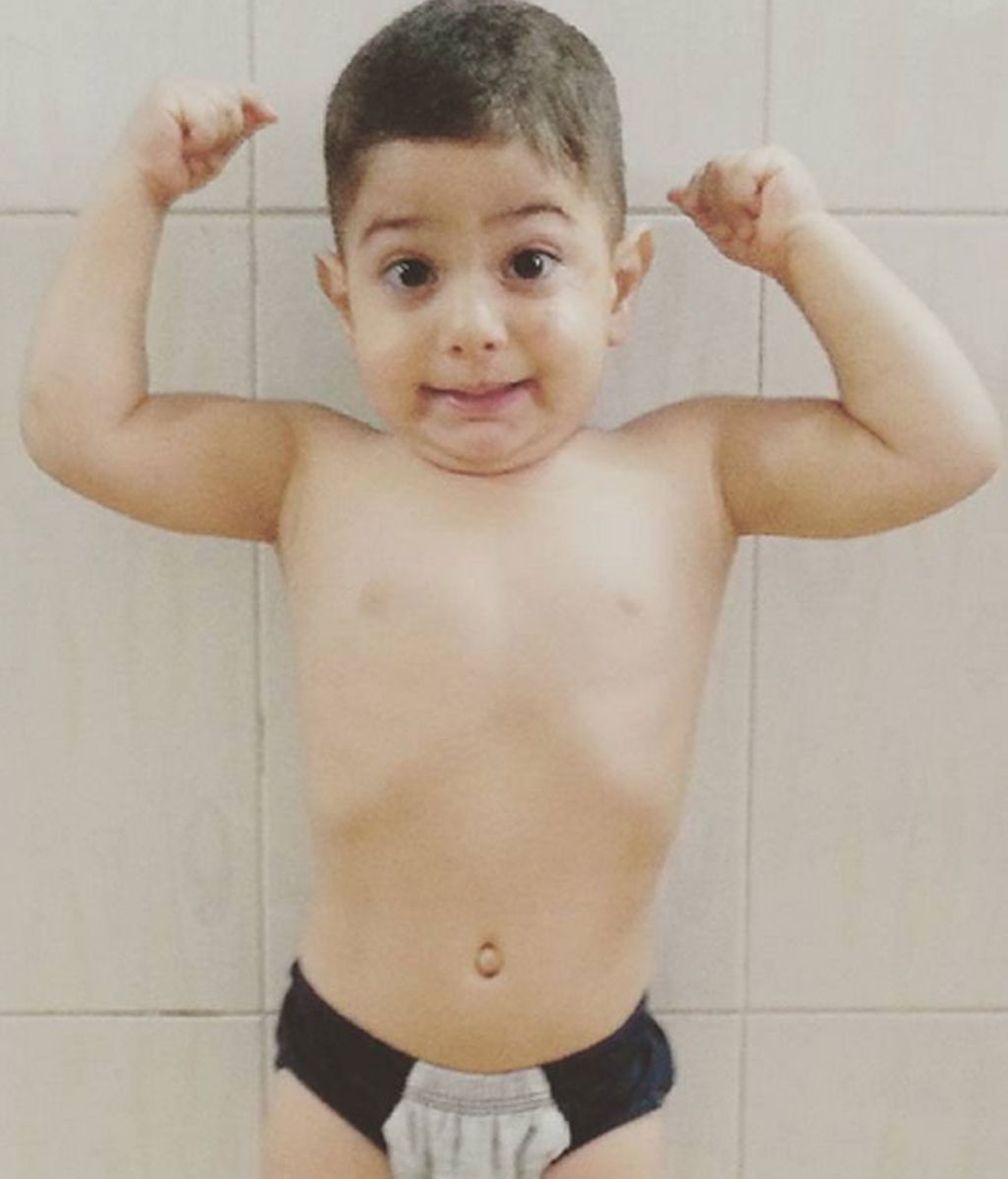 Un gimnasta con mucho futuro