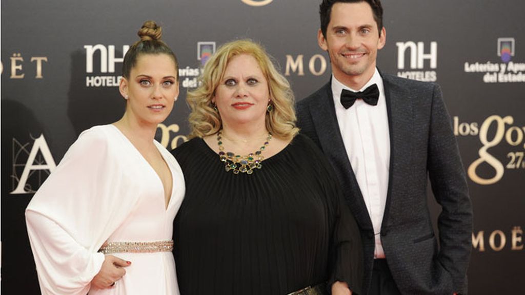 La familia León, tres para tres