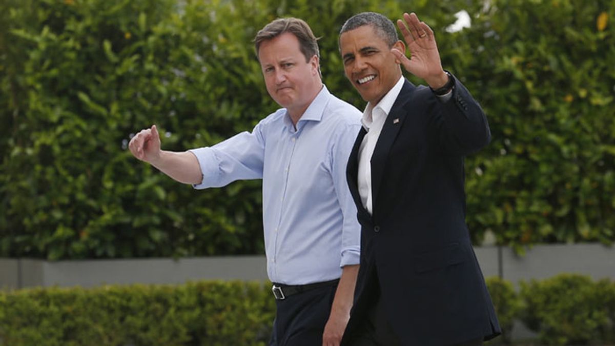 Barack Obama llega al G8