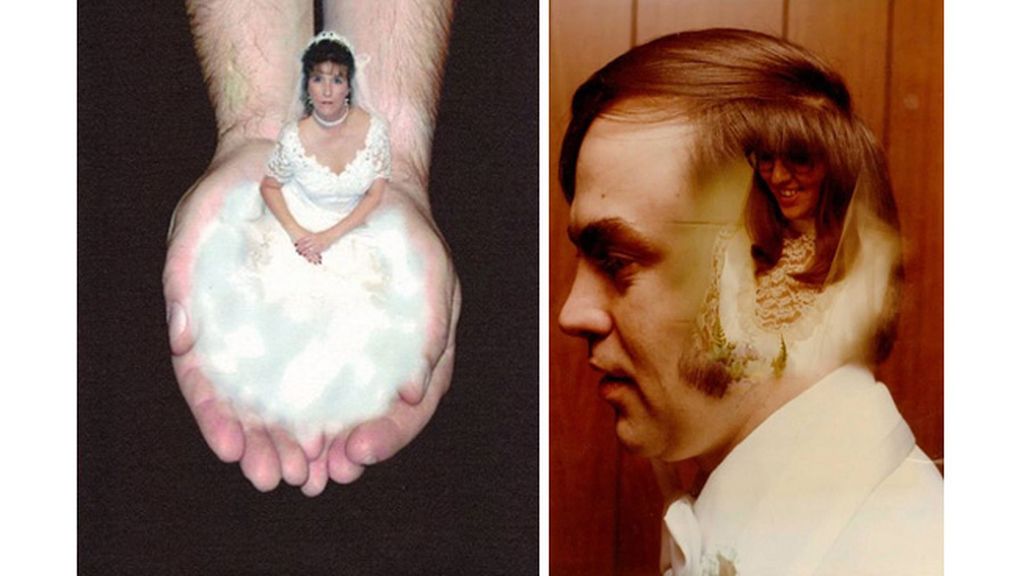 Retoques fotográficos nupciales, ¡horror!
