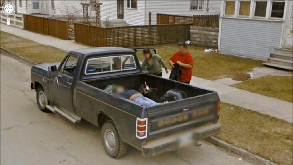 Las imágenes más surreales de 'Google Street View'