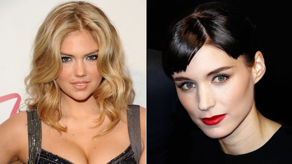 Los puestos 2 y 3 corresponden a Kate Upton y Rooney Mara