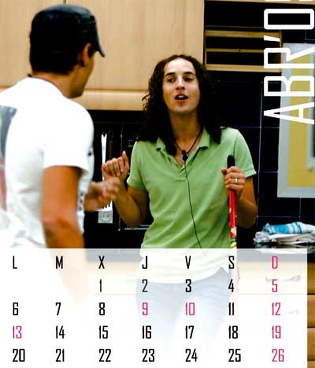 Calendario 'Gran Hermano' 2009