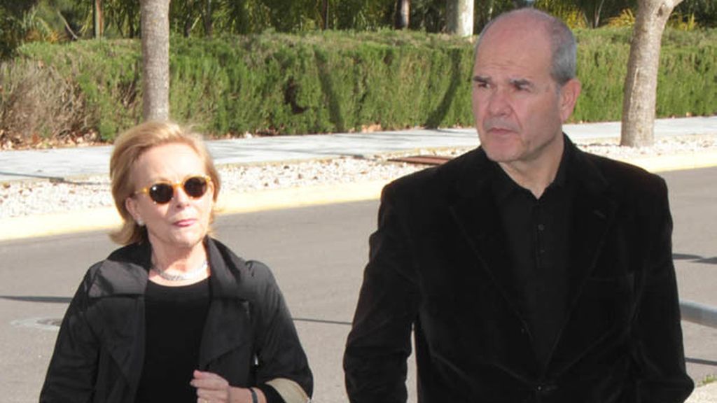 Funeral por la madre de Alejandro Sanz