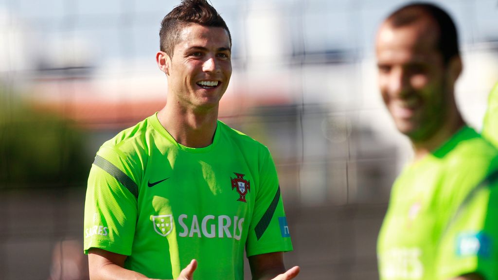 Cristiano Ronaldo se pone las pilas en Portugal
