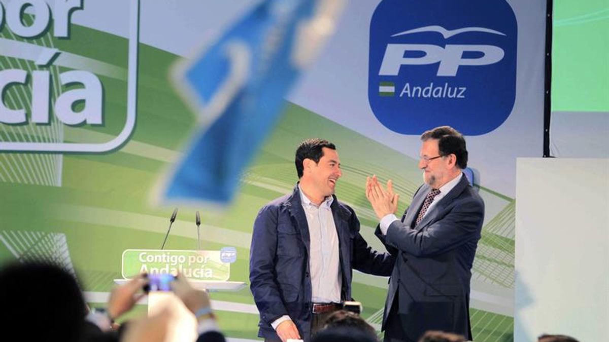 Rajoy, de mitín en Andalucía