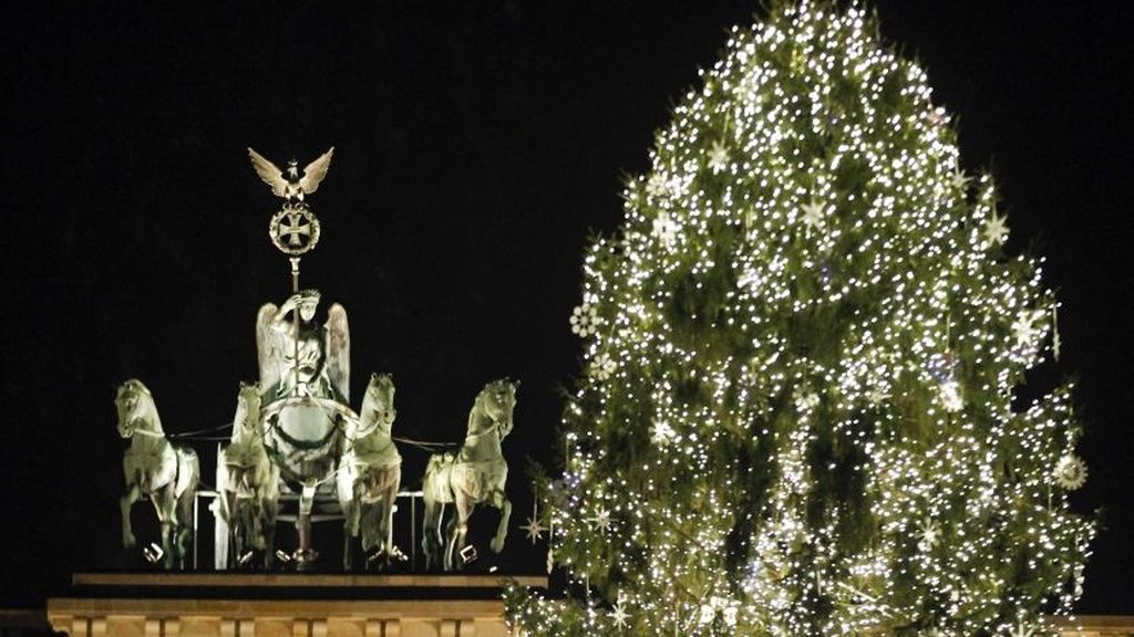La puerta de Brandenburgo, Berlín