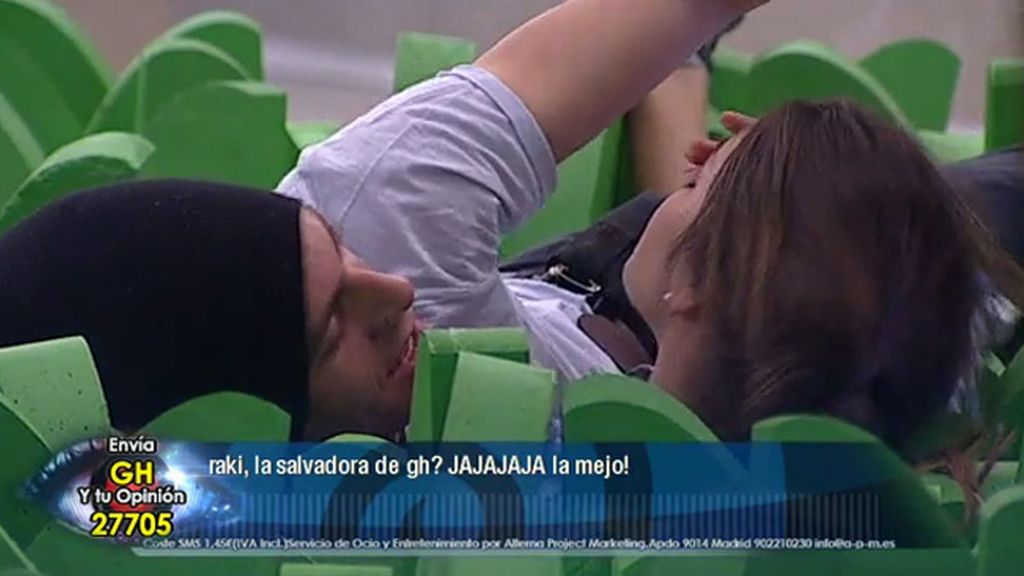 Kristian y Sonia, tercer intento de beso fallido