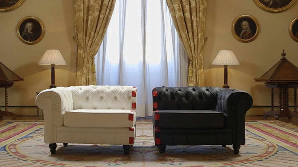 Un sofá futbolero, otro muy flamenco, picante... así son los próximos chester