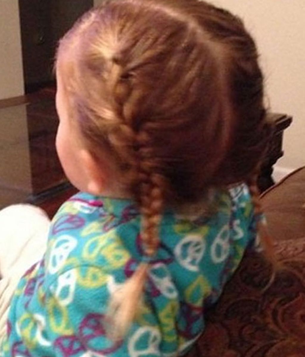 Los 10 increíbles peinados que un padre soltero hizo a su hija de 3 años
