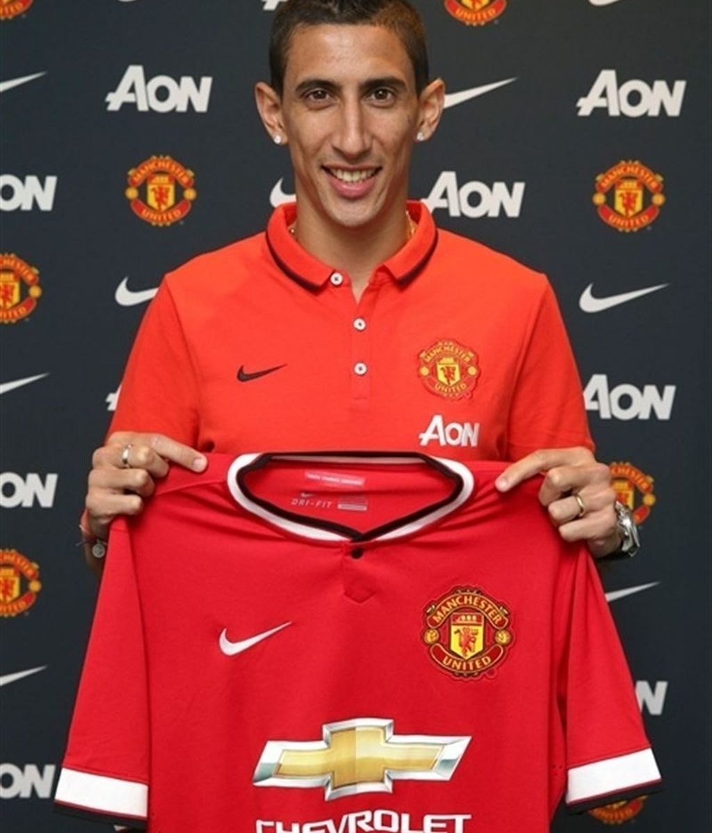 Di María, nuevo jugador del Manchester United