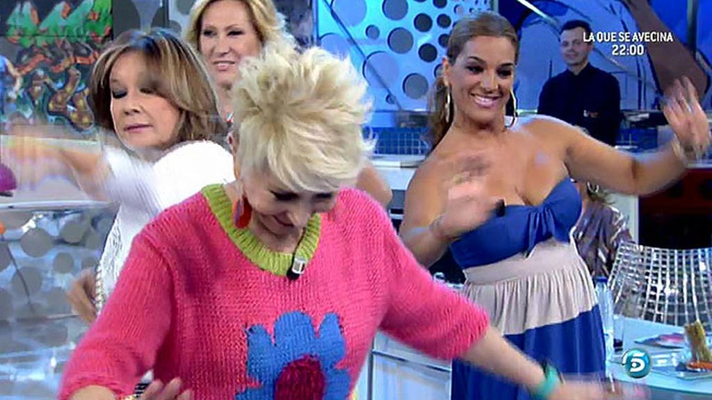 Karmele Marchante vuelve a bailar su rap