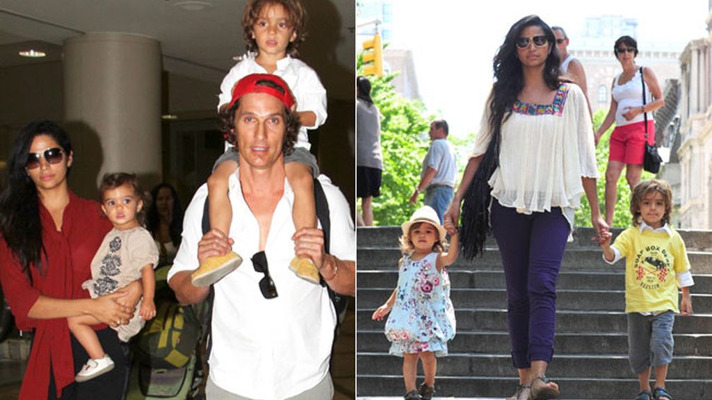 Levi y Vida, los hijos de Matthew McConaughey y Camila Alves