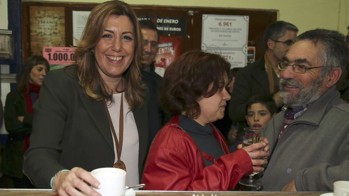 Susana Díaz visita Banamaurel