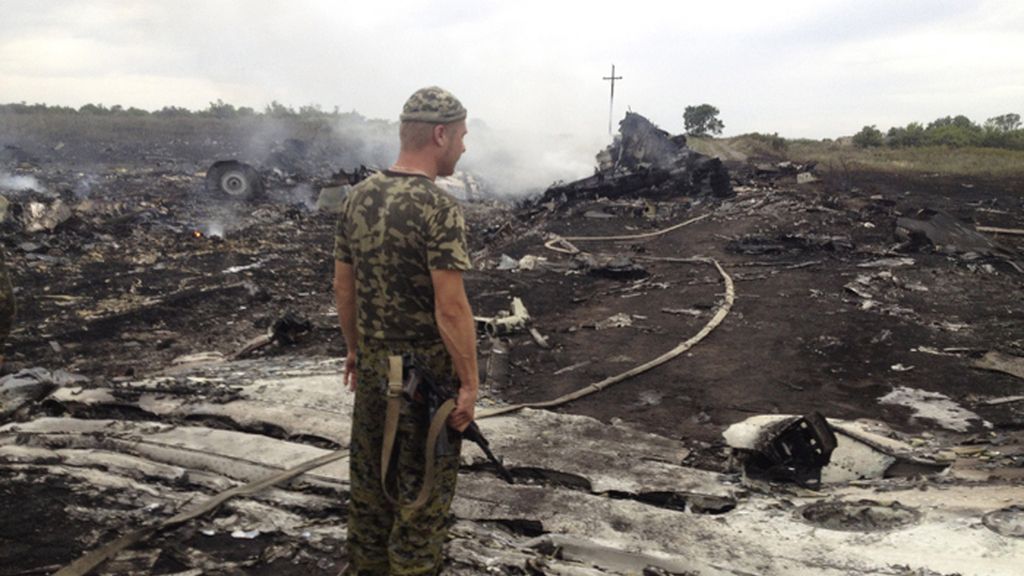 Derribado un avión de Malaysia Airlines