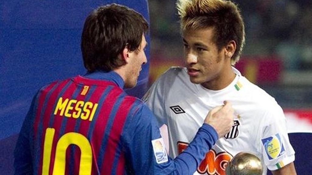 Messi y Neymar Messi y Neymar