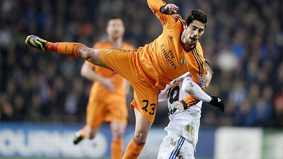Isco, en Copenhague Isco, en Copenhague