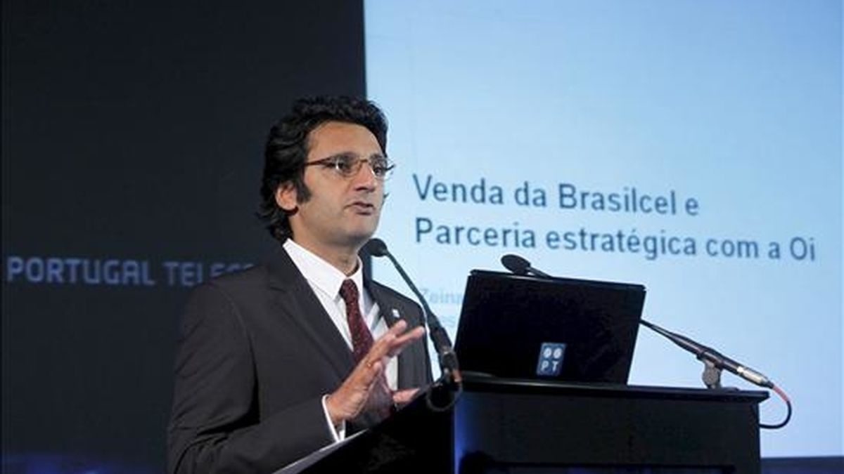 El presidente ejecutivo de Portugal Telecom (PT), Zeinal Bava. EFE