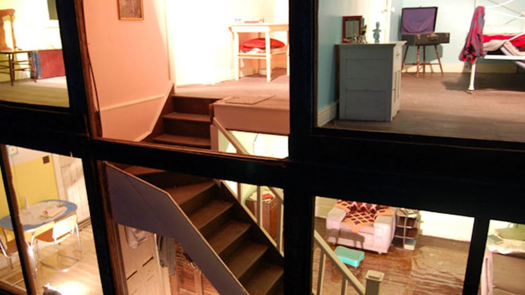 Una casa de muñecas en tamaño real