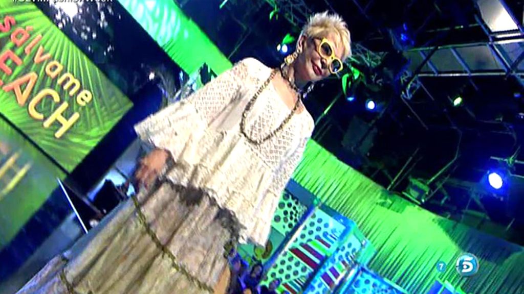 Mila, la mejor modelo de la pasarela Beach