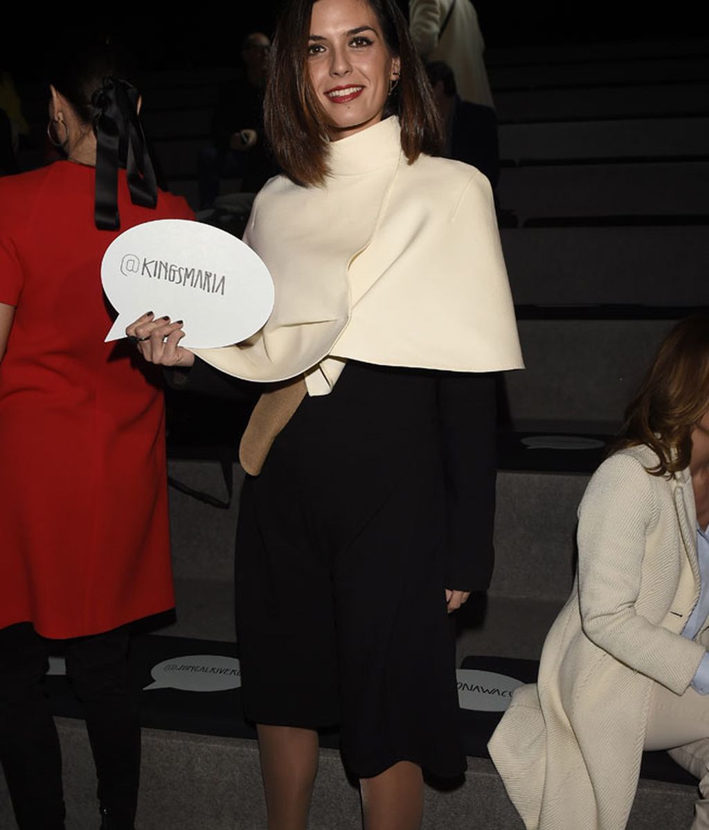 Así estaba el 'frontrow' en la cuarta jornada de la FWM