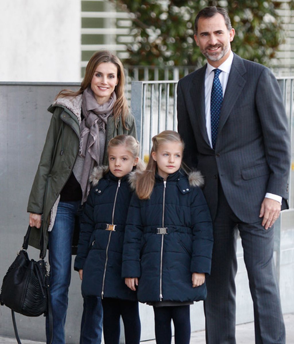 Las niñas de sus ojos: Leonor y Sofía
