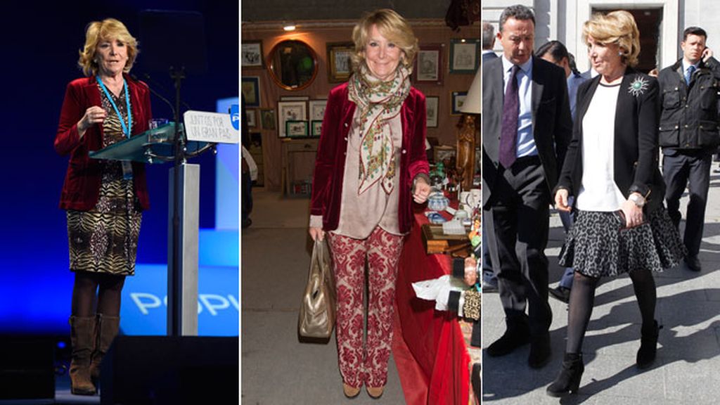 Esperanza Aguirre arriesga sin acertar