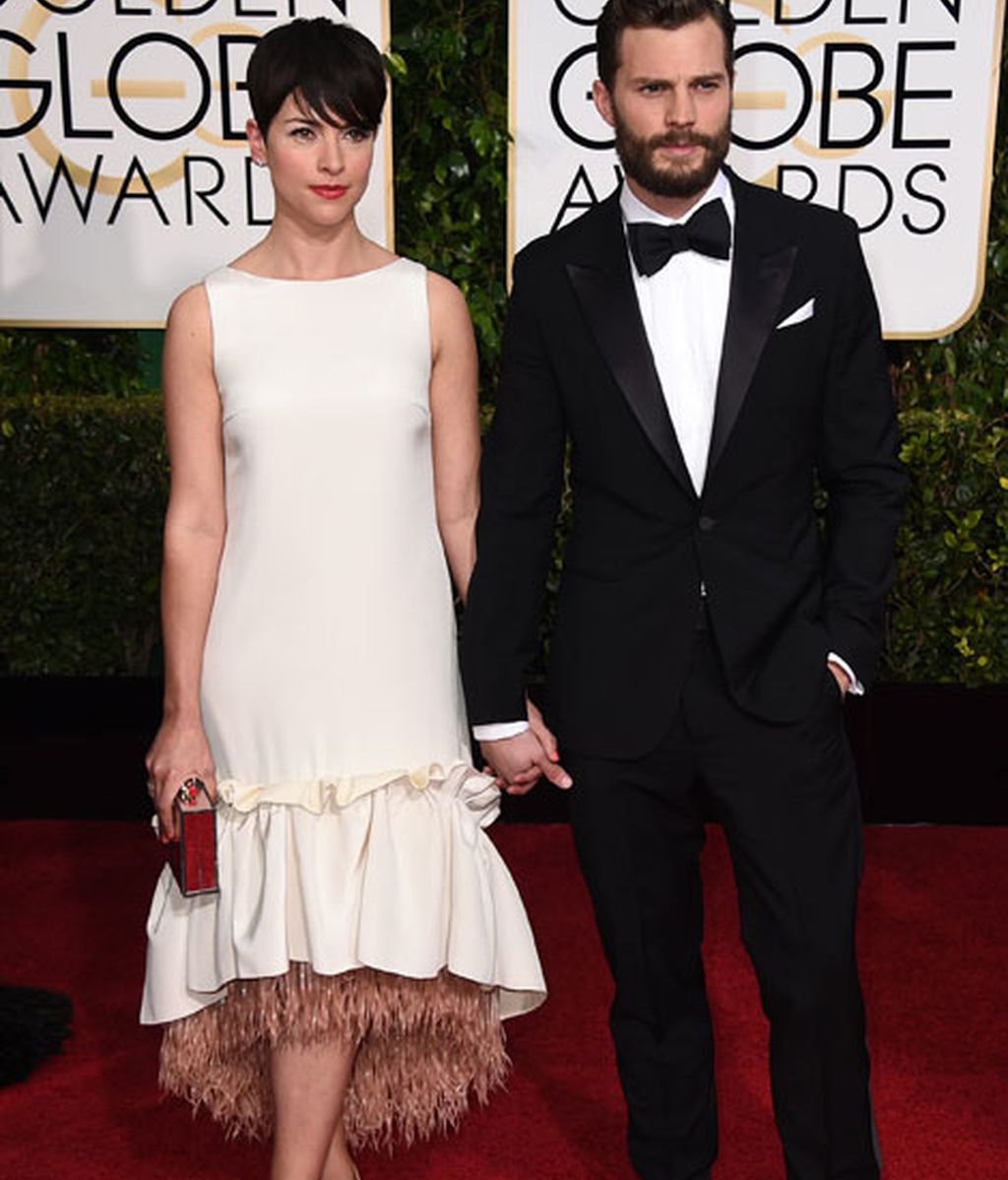 Las actrices arriesgan poco en la alfombra roja de los Globos de Oro