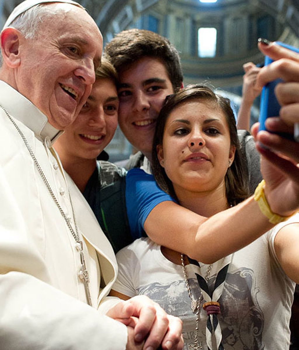 Los famosos hacen 'selfie'