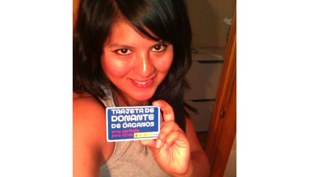 La tarjeta de Valeria Paredes