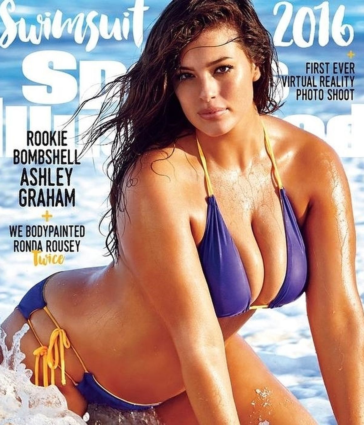 Ashley Graham protagoniza la portada de Sports Illustrated